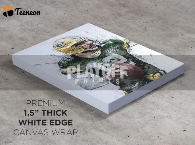 Aaron Rodgers Poster For Home Decor Gift, Green Bay Packers 1