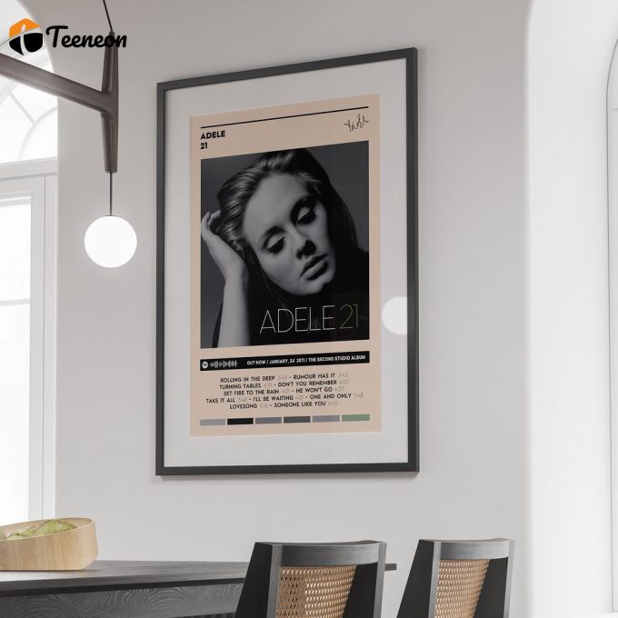 Adele - 21 Adele Poster For Home Decor Gift 1