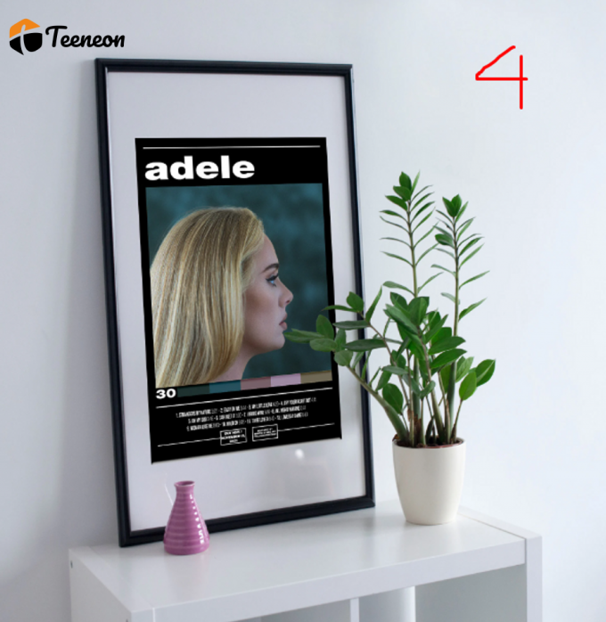 Adele &Amp;Quot;30 &Amp;Quot; Album Poster For Home Decor Gift | Multiple Color Options 1