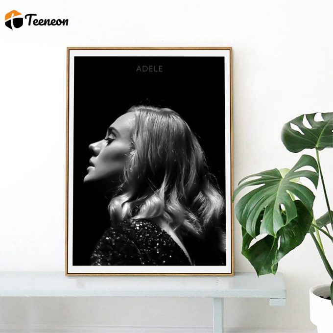 Adele Poster For Home Decor Gift, Adele Gift Art, Music Poster For Home Decor Gift 1