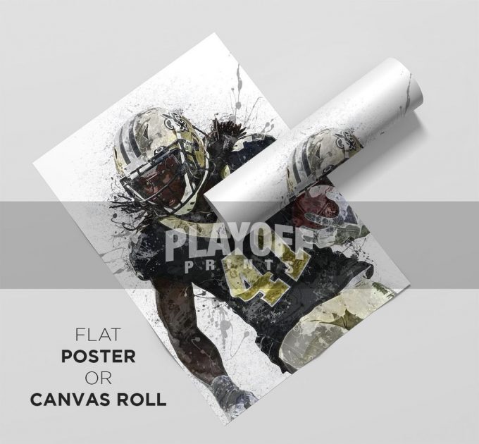 Alvin Kamara Poster For Home Decor Gift, New Orleans Saints 2