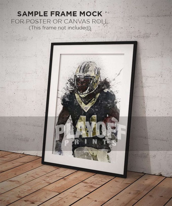 Alvin Kamara Poster For Home Decor Gift, New Orleans Saints 4