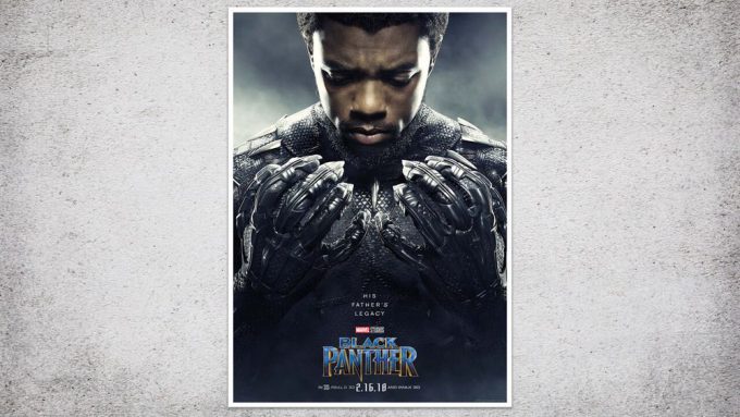 Black Panther Chadwick Movie Film Poster For Home Decor Gift 2