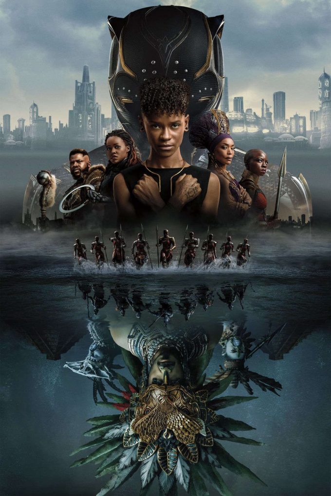 Black Panther Wakanda Forever Movie Film Poster For Home Decor Gift 2