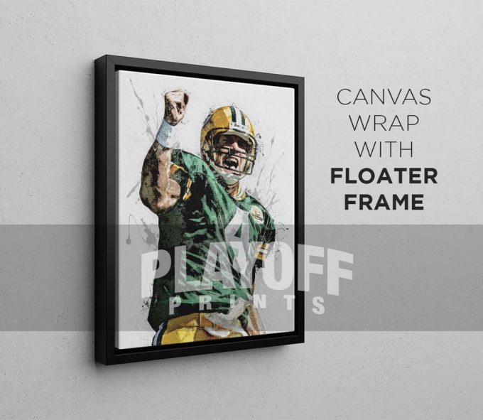 Brett Favre Poster For Home Decor Gift, Green Bay Packers 4