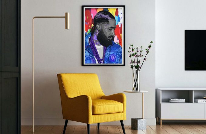 Colorful Nipsey Hussle Poster For Home Decor Gift Print 2