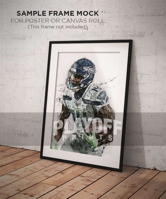 Dk Metcalf Seattle Seahawks Poster For Home Decor Gift 4