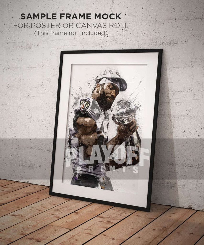 Ed Reed Poster For Home Decor Gift, Baltimore Ravens 11