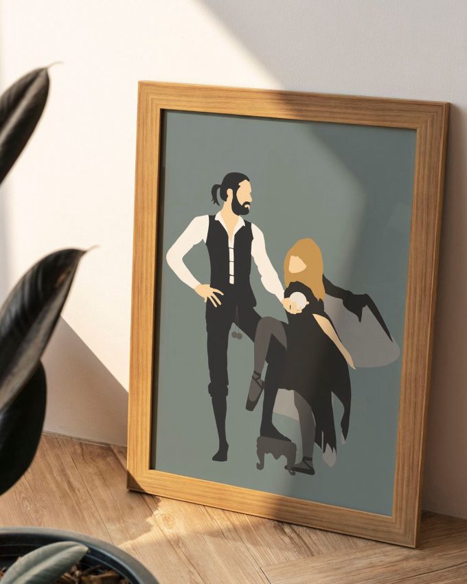 Fleetwood Mac Rumours Inspired Album Poster For Home Decor Gift 2