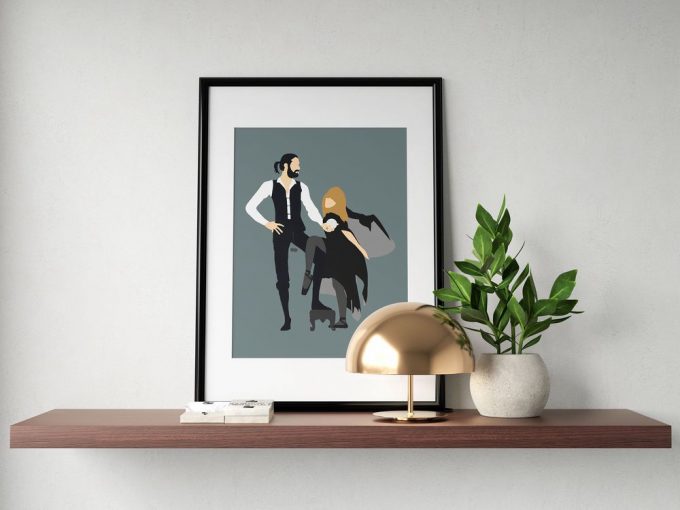 Fleetwood Mac Rumours Inspired Album Poster For Home Decor Gift 4