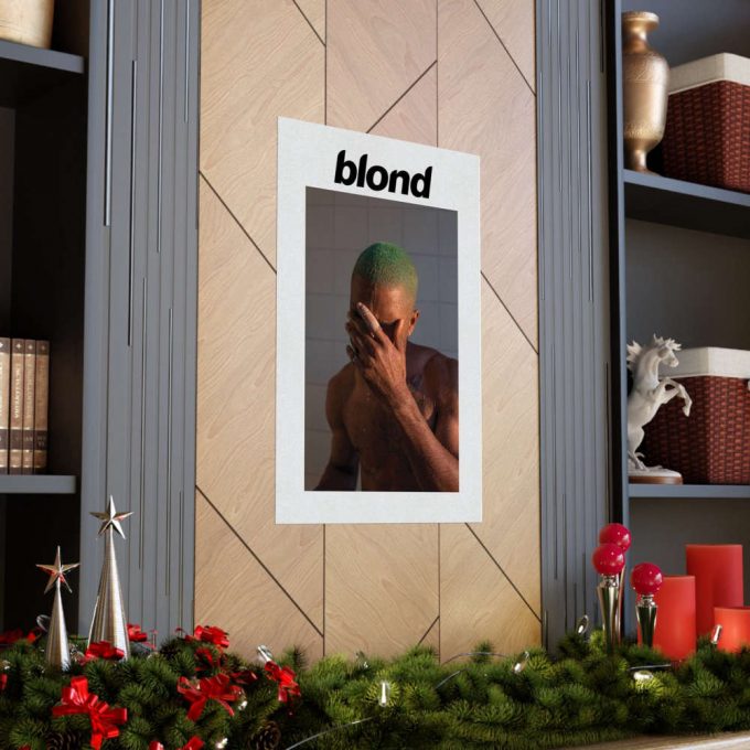 Frank Ocean Blond Album Cover Premium Print Poster For Home Decor Gift 4