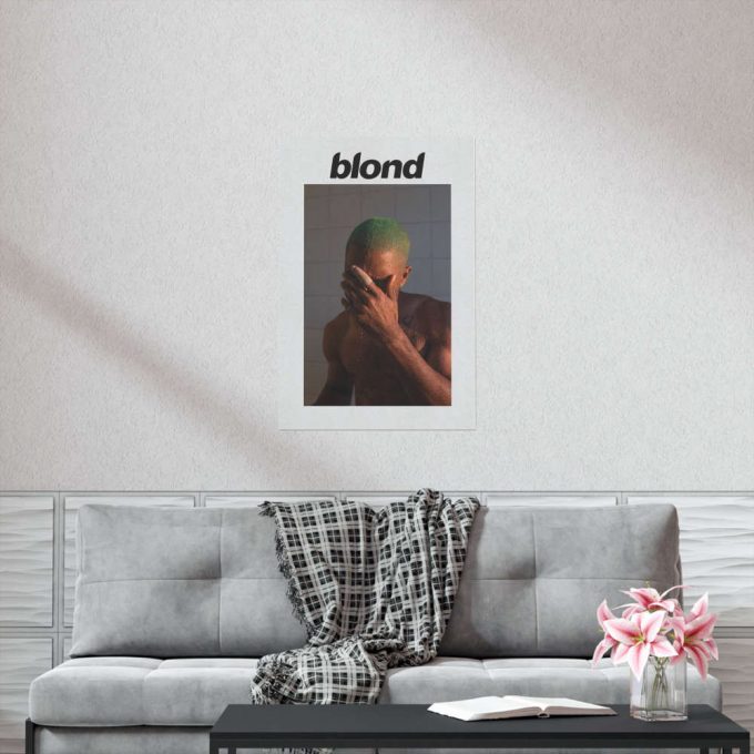 Frank Ocean Blond Album Cover Premium Print Poster For Home Decor Gift 5