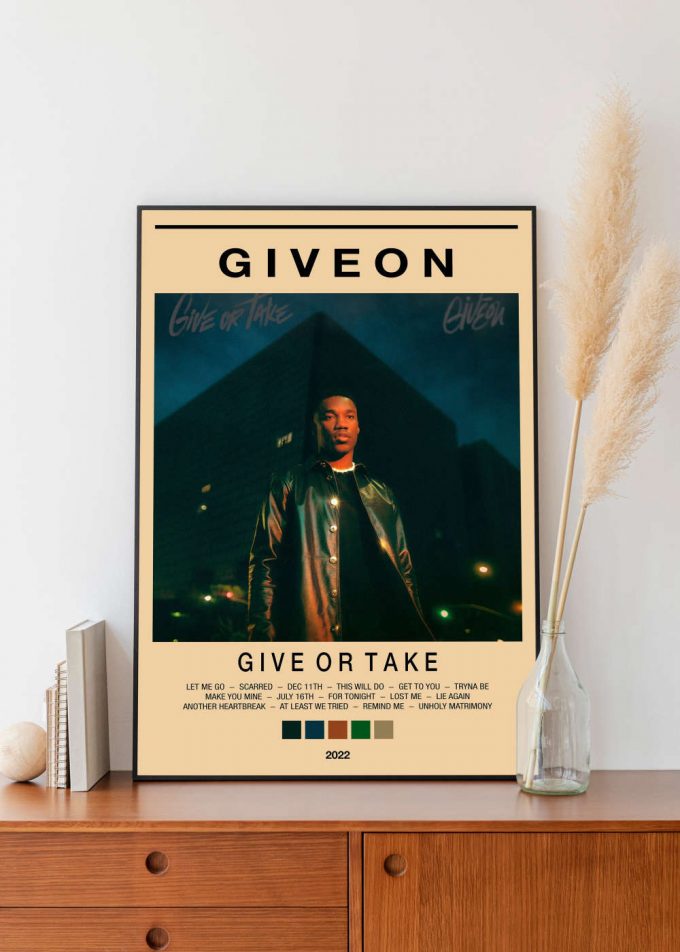 Giveon - Give Or Take - Album Poster For Home Decor Gift 3