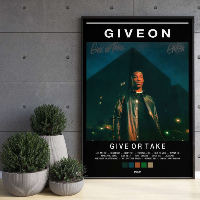 Giveon - Give Or Take - Album Poster For Home Decor Gift 4