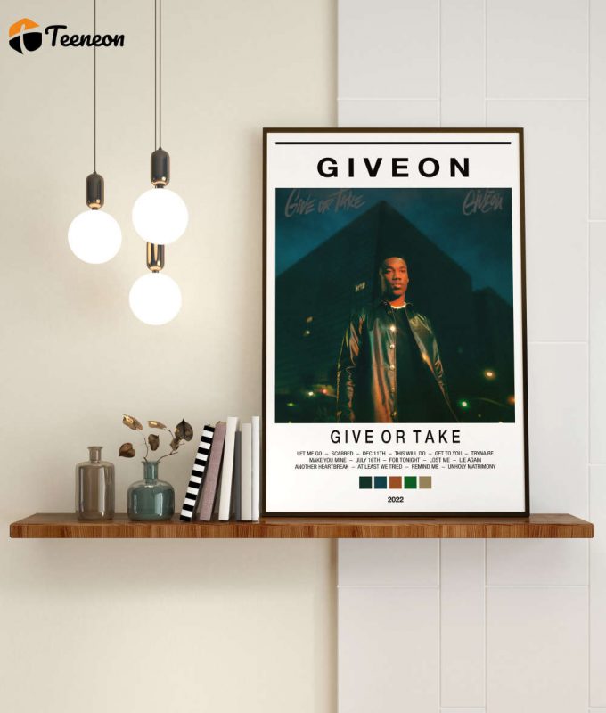 Giveon - Give Or Take - Album Poster For Home Decor Gift 1