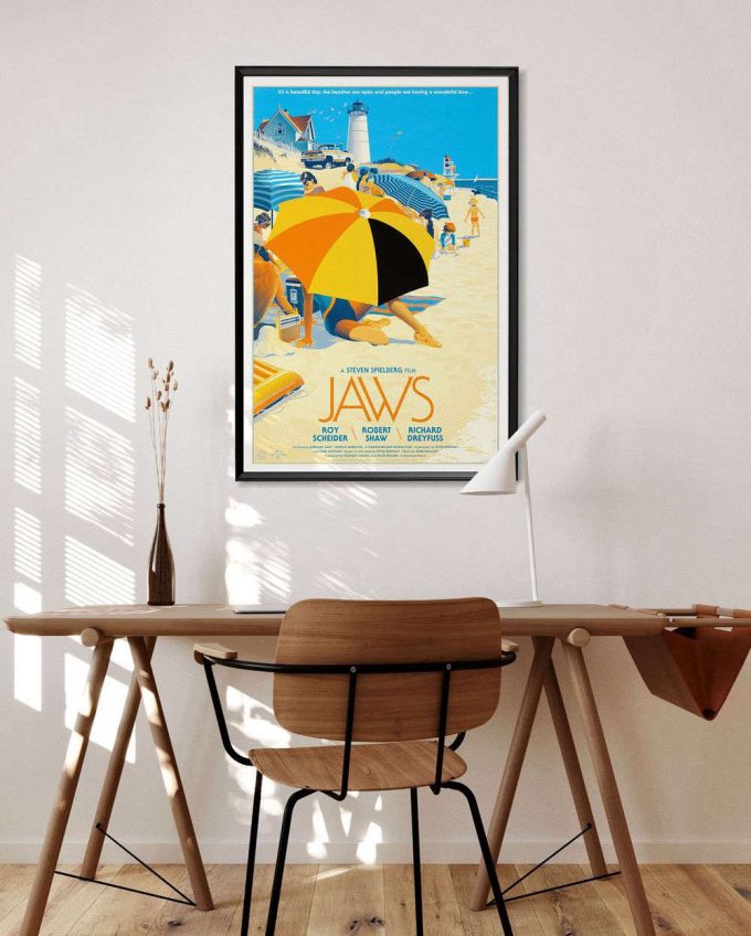 Jaws Movie Poster For Home Decor Gift 2