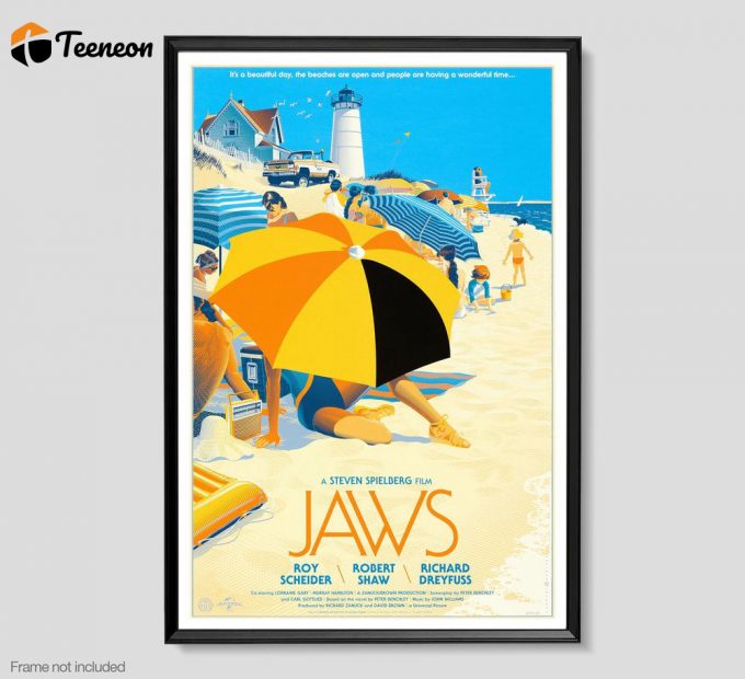 Jaws Movie Poster For Home Decor Gift 1