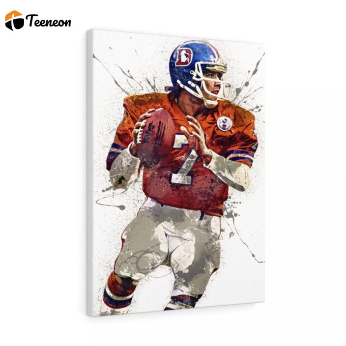 John Elway Poster For Home Decor Gift, Denver Broncos 1