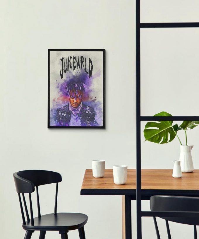 Juice Wrld Poster For Home Decor Gift | Rapper Wall Art Print 2