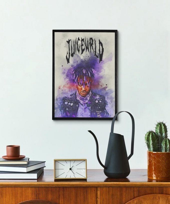 Juice Wrld Poster For Home Decor Gift | Rapper Wall Art Print 4