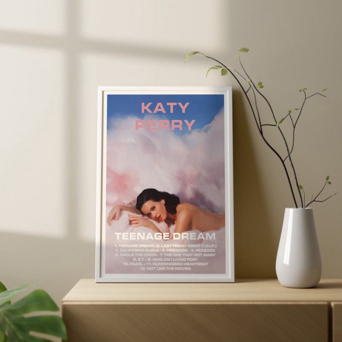 Katy Perry - Teenage Dream Album Poster For Home Decor Gift 2