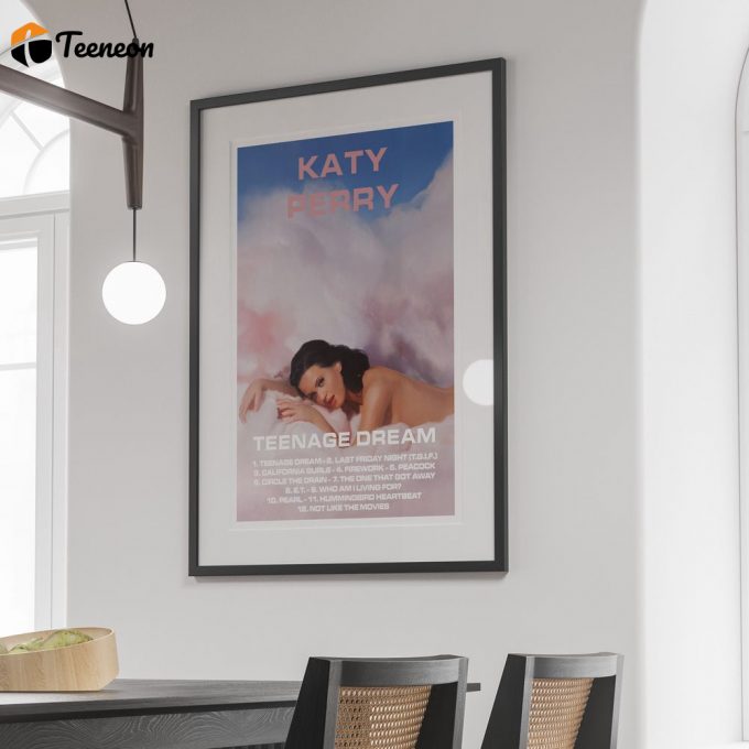 Katy Perry - Teenage Dream Album Poster For Home Decor Gift 1