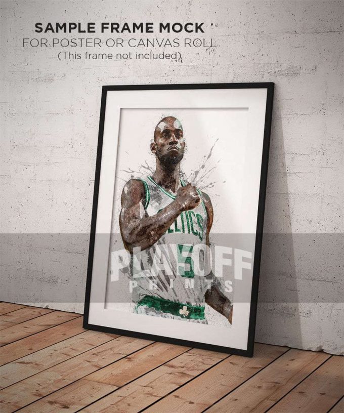 Kevin Garnett Poster For Home Decor Gift Print - Boston Celtics 2