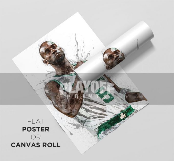 Kevin Garnett Poster For Home Decor Gift Print - Boston Celtics 4