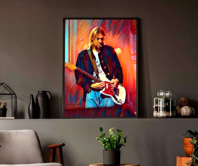 Kurt Cobain Poster For Home Decor Gift, Modern Art For Wall 3