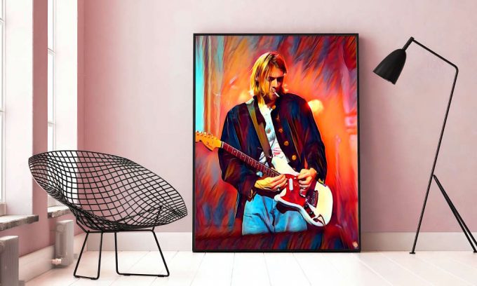 Kurt Cobain Poster For Home Decor Gift, Modern Art For Wall 4