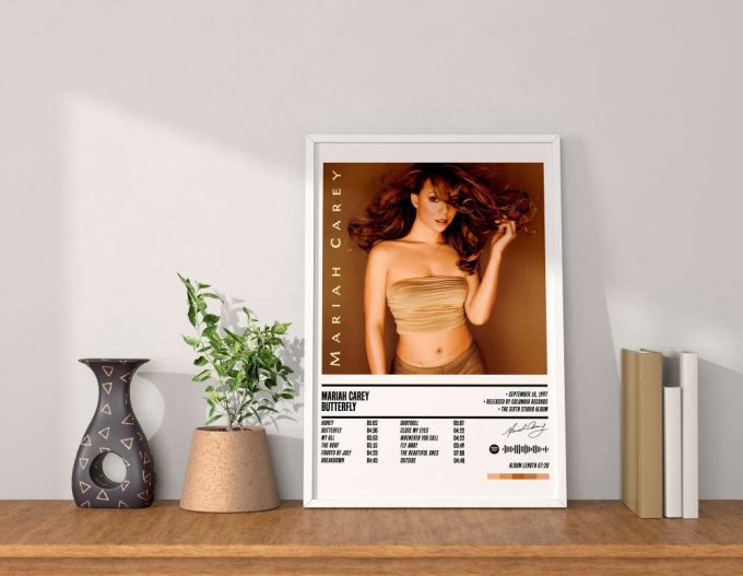 Mariah Carey - Butterfly Poster For Home Decor Gift, Mariah Carey Poster For Home Decor Gift 2