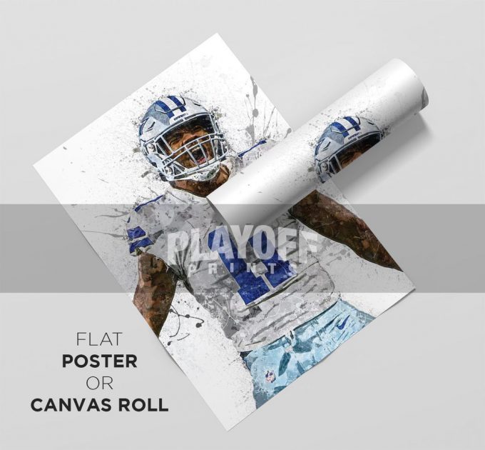 Micah Parsons Poster For Home Decor Gift, Dallas Cowboys 3