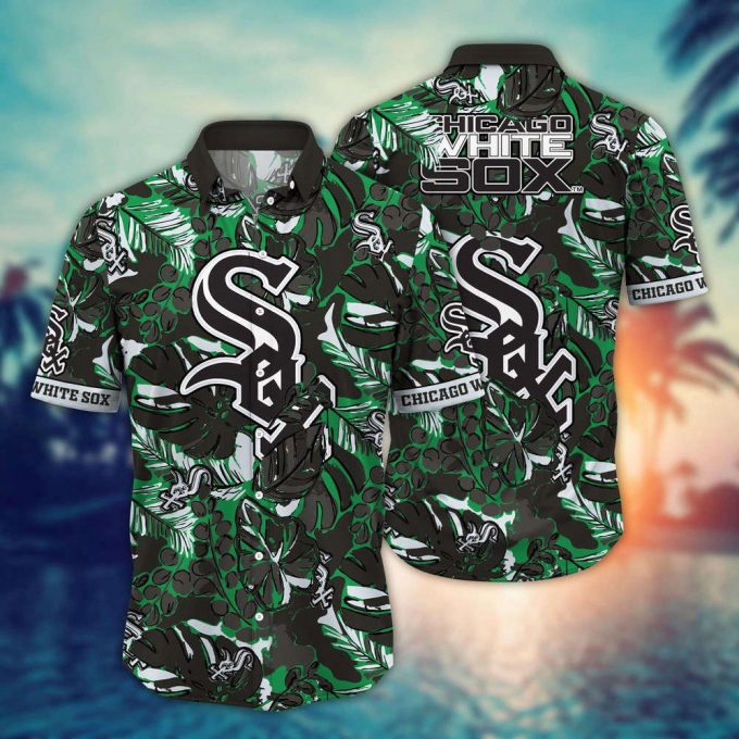 Mlb Chicago White Sox Hawaiian Shirt Flower Palm Tree Paradise For Fans 2