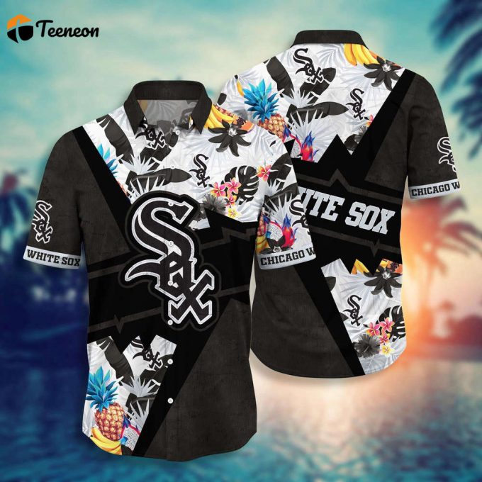 Mlb Chicago White Sox Hawaiian Shirt Flower Swing Into Sunset For Fans 1