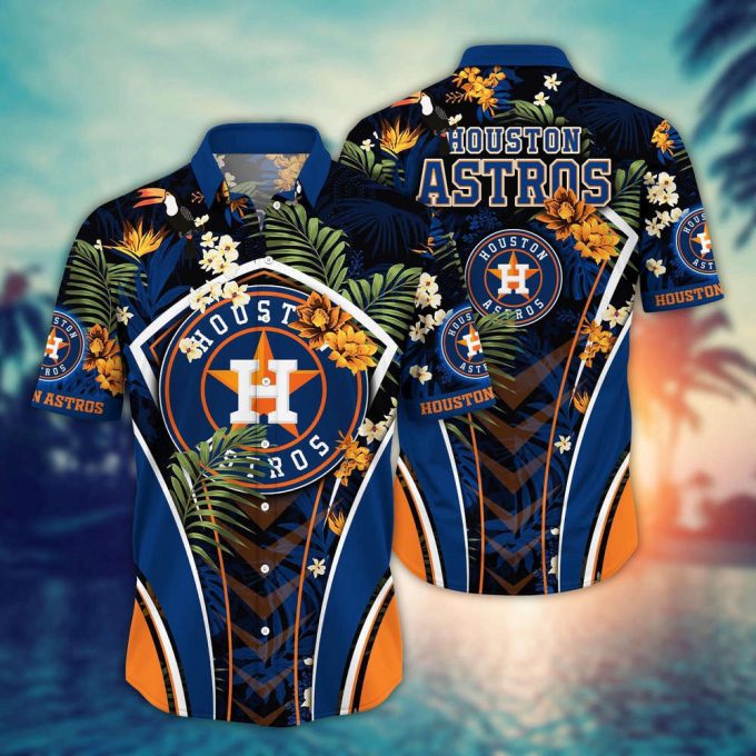 Mlb Houston Astros Hawaiian Shirt Flower Strike A Style Pose For Fans 2