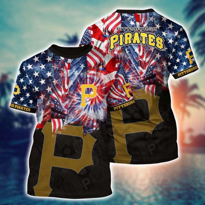 Mlb Pittsburgh Pirates 3D T-Shirt Hawaiian Heatwave For Fans Sports 2