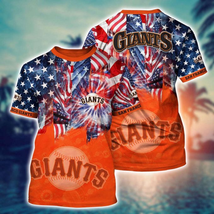 Mlb San Francisco Giants 3D T-Shirt Hawaiian Heatwave For Fans Sports 2