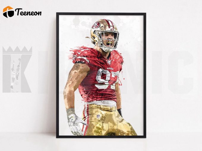 Nick Bosa Poster For Home Decor Gift, S.an F.rancisco 49Ers Poster For Home Decor Gift 1