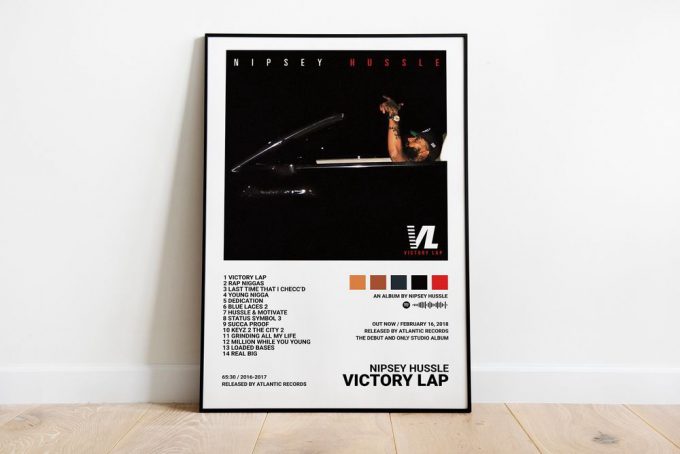 Nipsey Hussle Poster For Home Decor Gift | Victory Lap Poster For Home Decor Gift 3