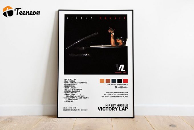 Nipsey Hussle Poster For Home Decor Gift | Victory Lap Poster For Home Decor Gift 1