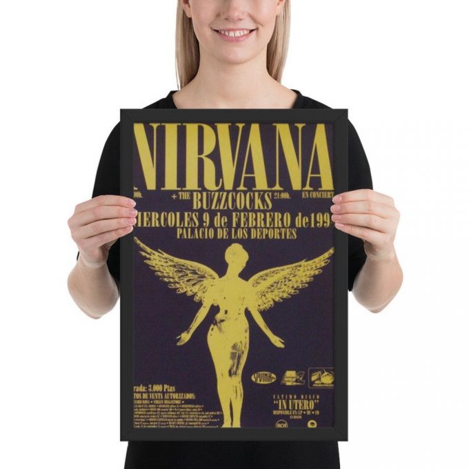 Nirvana Vintage Poster, Nirvana, Poster For Home Decor Gift 3