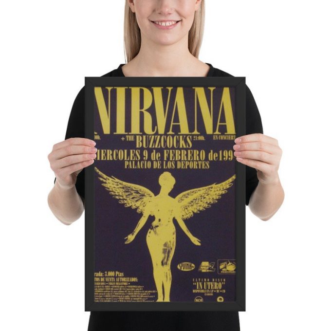 Nirvana Vintage Poster, Nirvana, Poster For Home Decor Gift 6