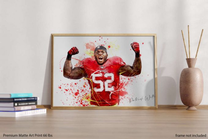 Patrick Willis Poster For Home Decor Gift S.an F.rancisco 49Ers Poster For Home Decor Gift 4