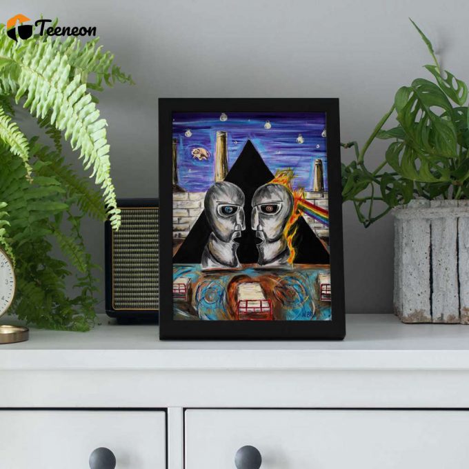 Pink Floyd Poster For Home Decor Gift For Home Decor Gift – Album Cover Drawing Art 1