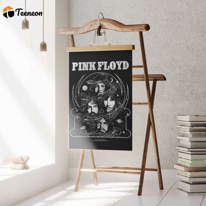 Pink Floyd Poster For Home Decor Gift For Home Decor Gift – Cosmic Faces 1