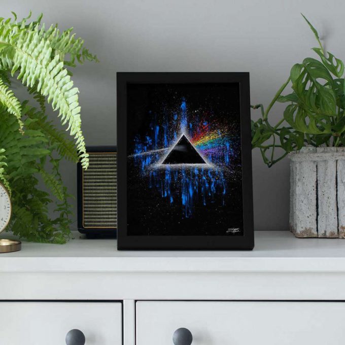 Pink Floyd Poster For Home Decor Gift For Home Decor Gift – Dark Side Of Moon Art Blue 5