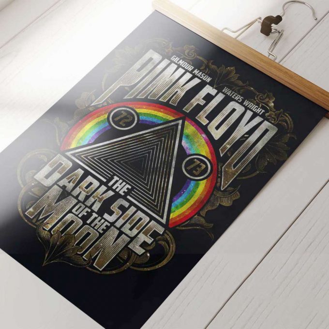 Pink Floyd Poster For Home Decor Gift For Home Decor Gift – Dark Side Of The Moon 1972 1973 2