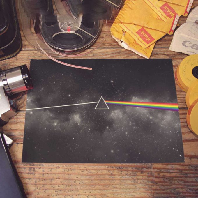 Pink Floyd Poster For Home Decor Gift For Home Decor Gift – Dark Side Of The Moon Art Black 2