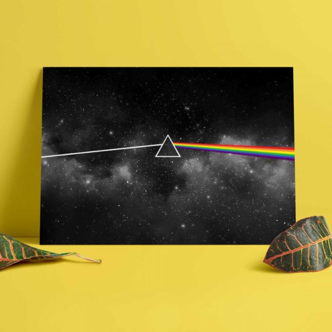 Pink Floyd Poster For Home Decor Gift For Home Decor Gift – Dark Side Of The Moon Art Black 4