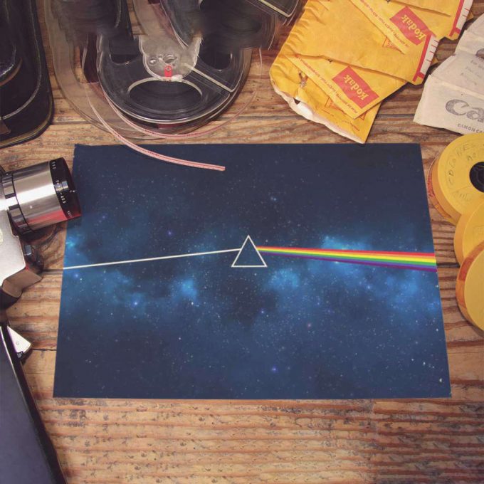 Pink Floyd Poster For Home Decor Gift For Home Decor Gift – Dark Side Of The Moon Art Blue 3